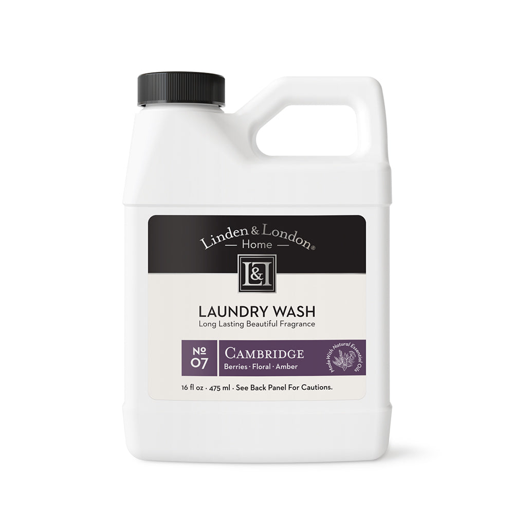 cambridge laundry wash 16 ounces: berries, floral, amber