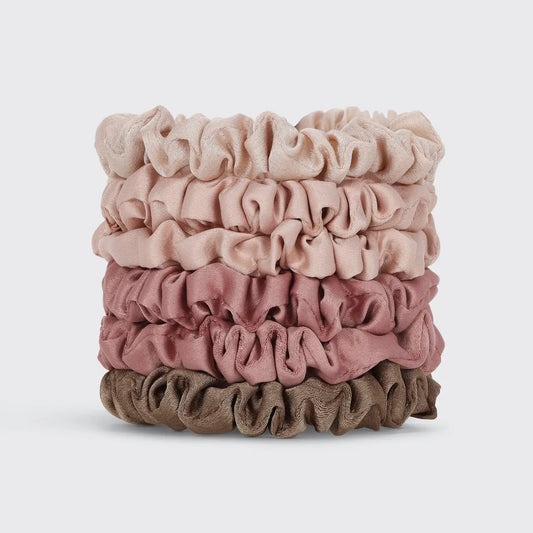 nude colored scrunchies