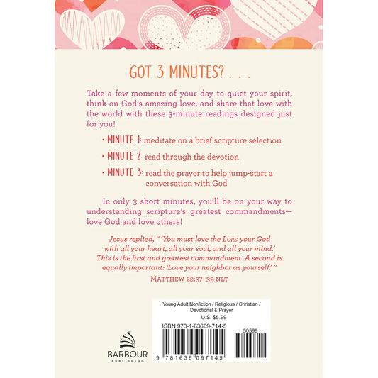 Choose Love: 3-Minute Devotion For Teen Girls