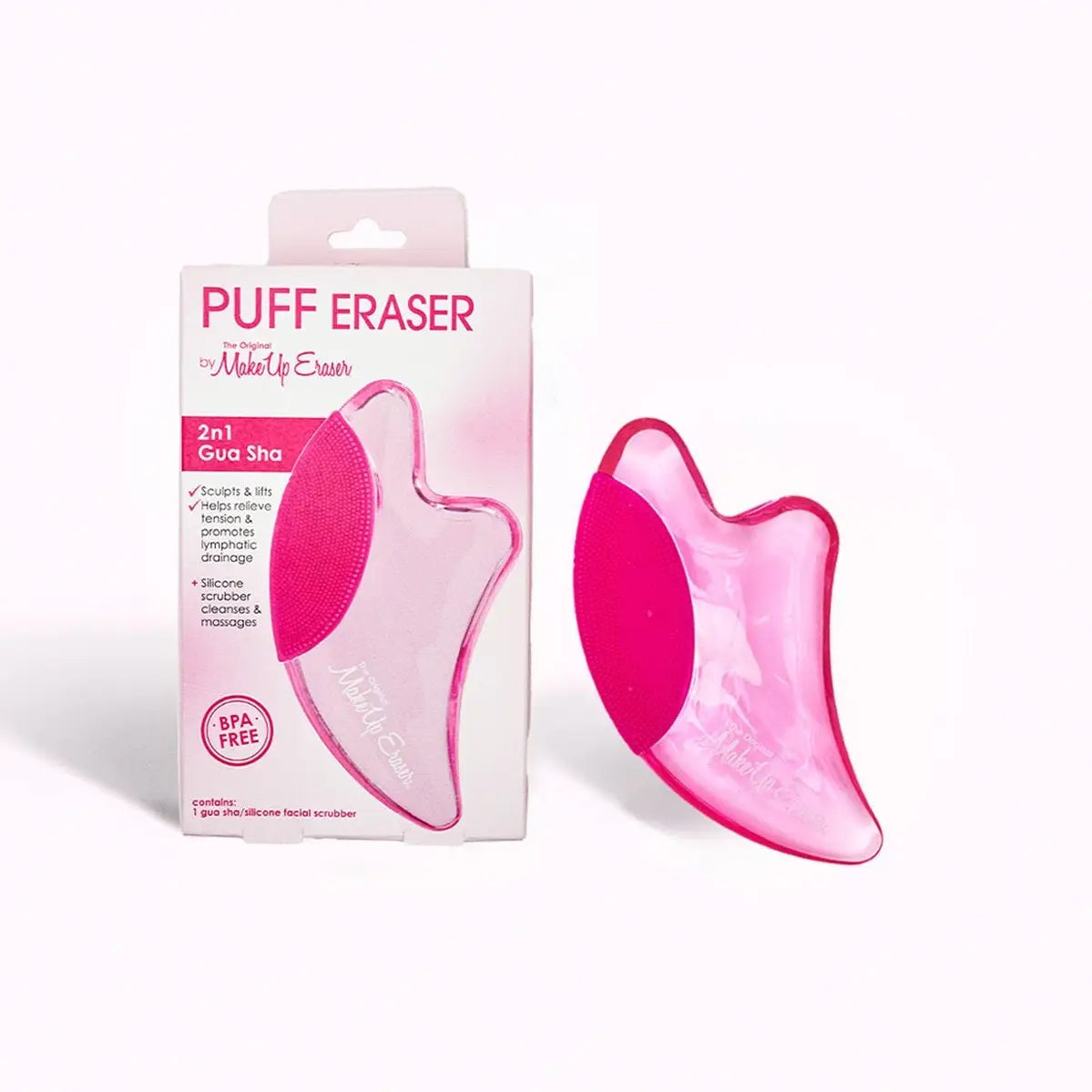 • Weight: 3.52 oz (99.79 g)
• Dimensions: 4 x 4 in (10.2 x 10.2 cm).
Angled silicone scrubber for your face.
Color: Pink