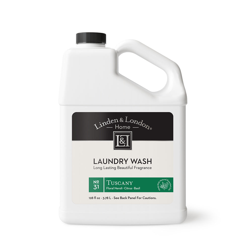 tuscany laundry wash 128 ounces: floral neroli, citrus, basil