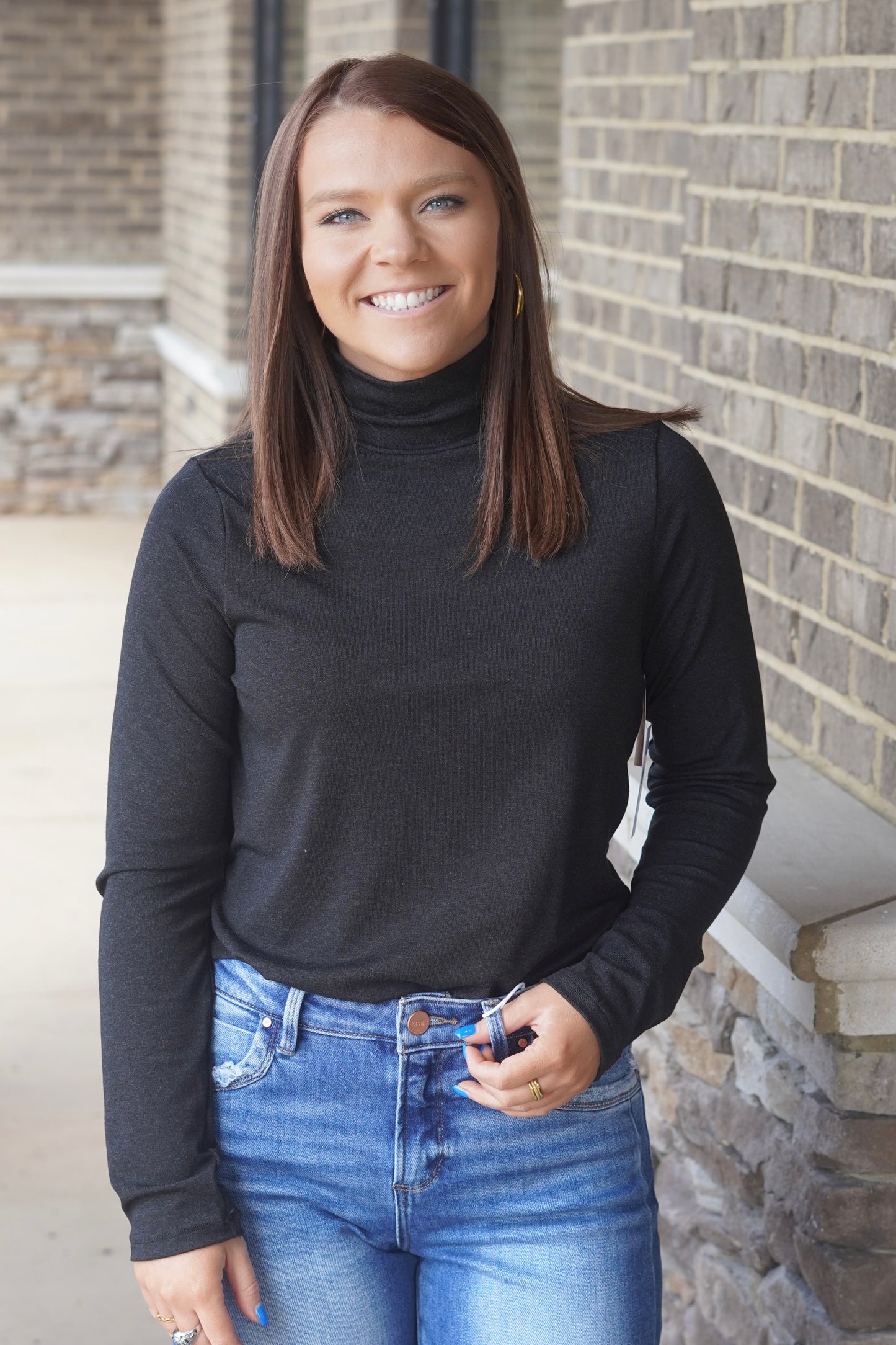 Spanx Cashknit Turtleneck Bodysuit