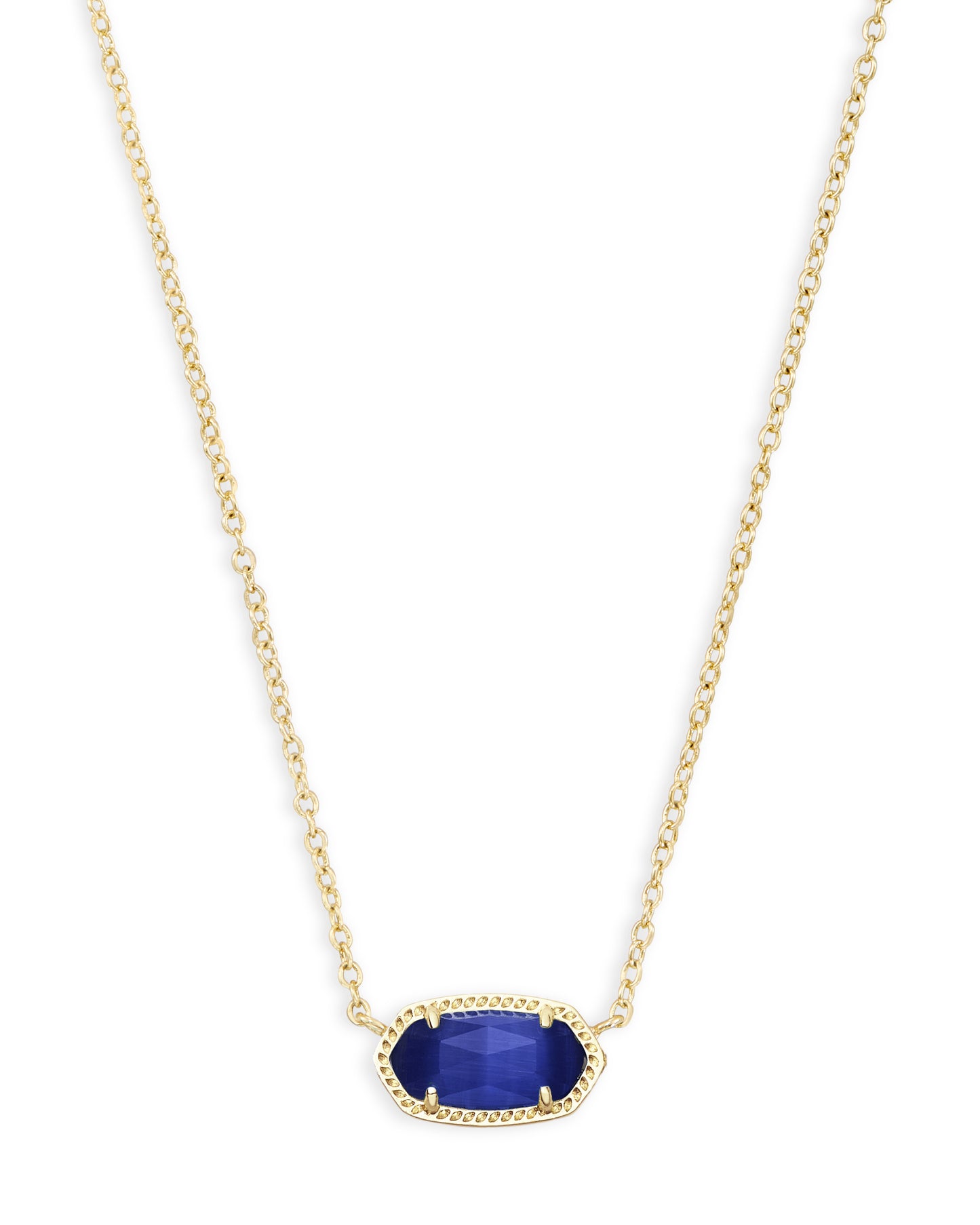 Kendra Scott Gold Cobalt Cat's Eye