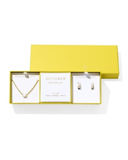 Kendra Scott Cailin October Birthstone Gift Set