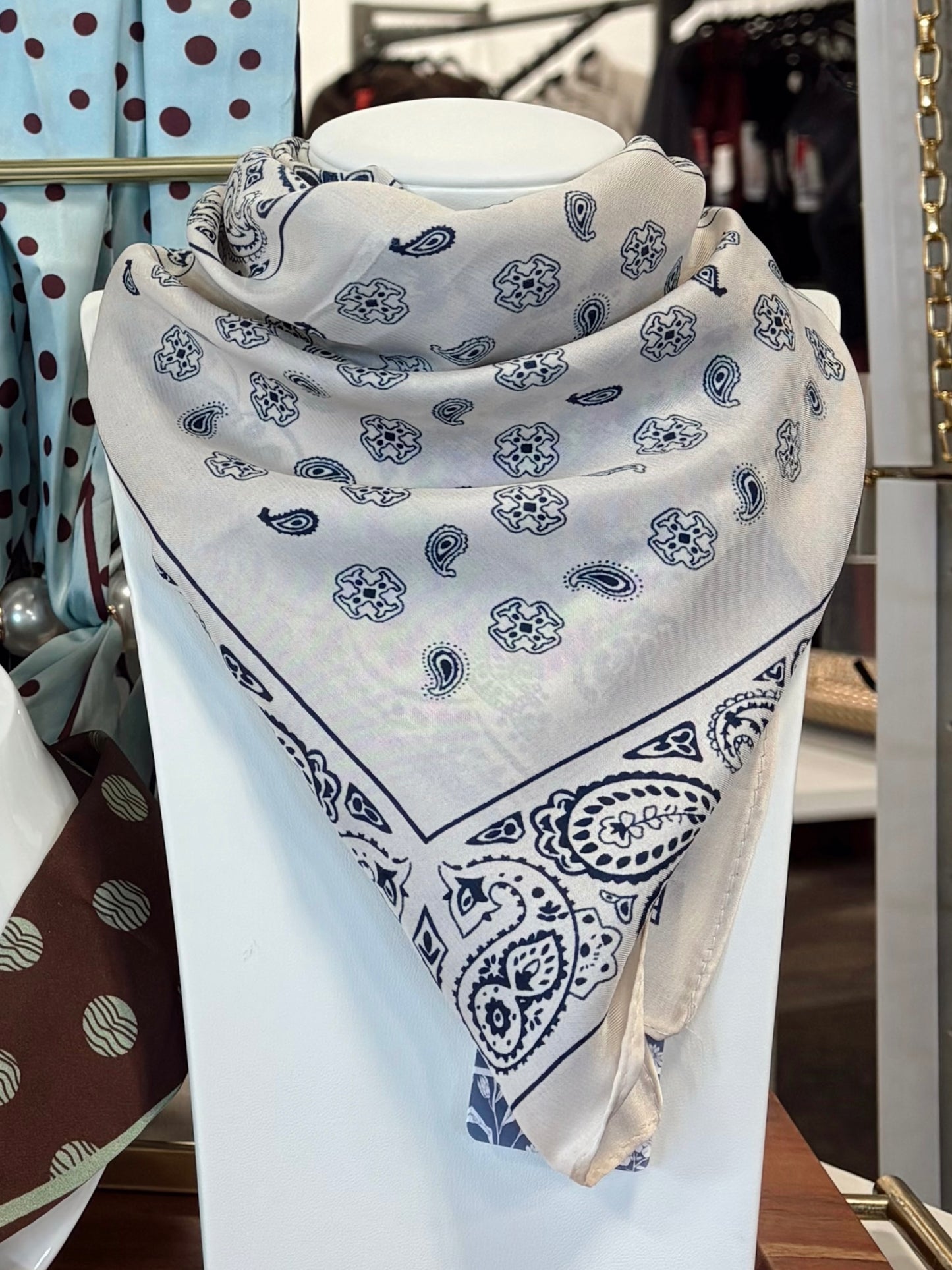 Elegant Paisley Pattern Scarf