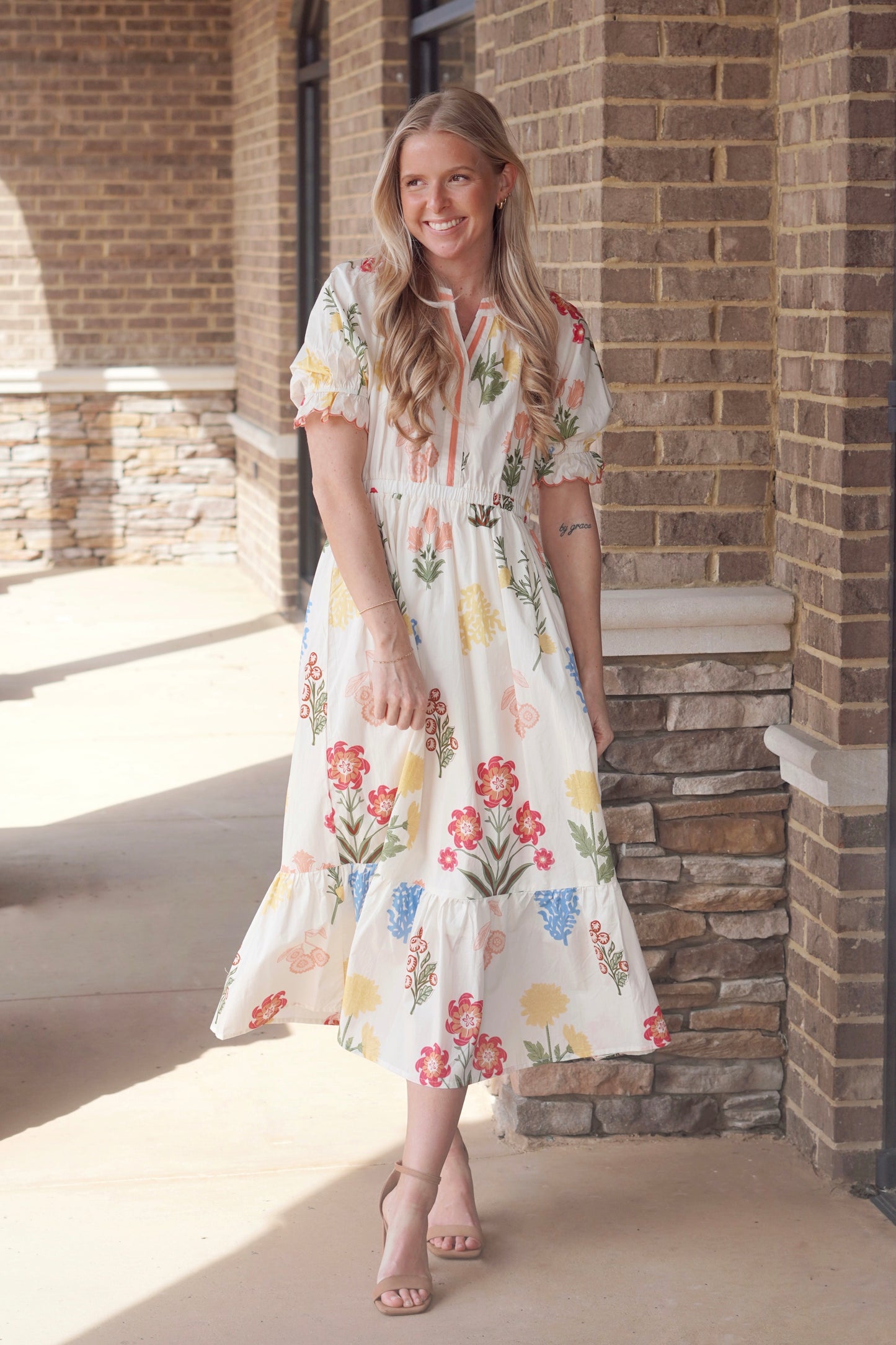 Bailey Floral Mix Maxi Dress