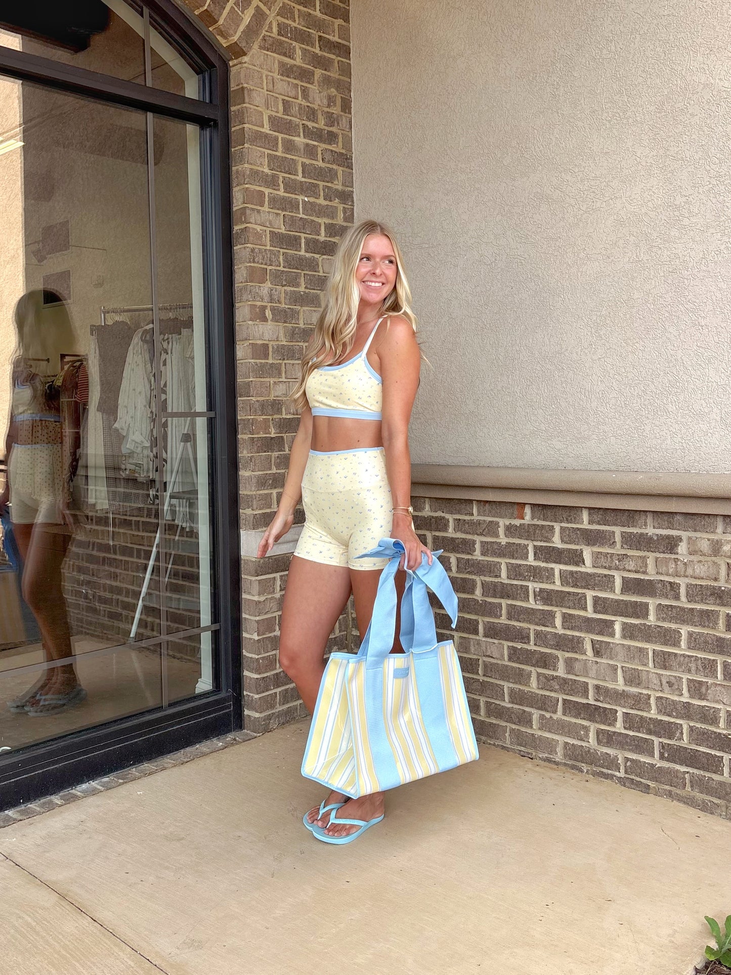 Case-mate Cabana Stripe Bow Jelly Tote Bag