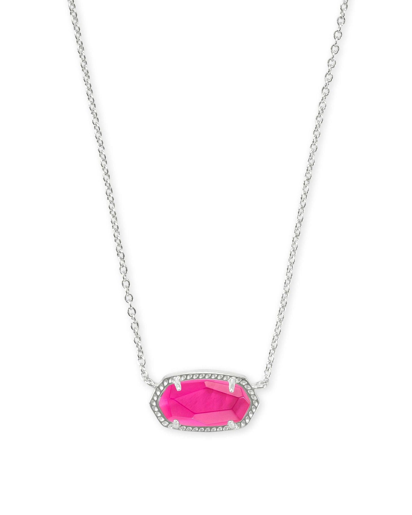 Our #1 best seller? The Elisa Silver Pendant Necklace in Azalea Illusion, one of the most iconic iterations of our signature shape. Dress it up or down, layer it or wear it solo - you can wear it every single day, in every single way.