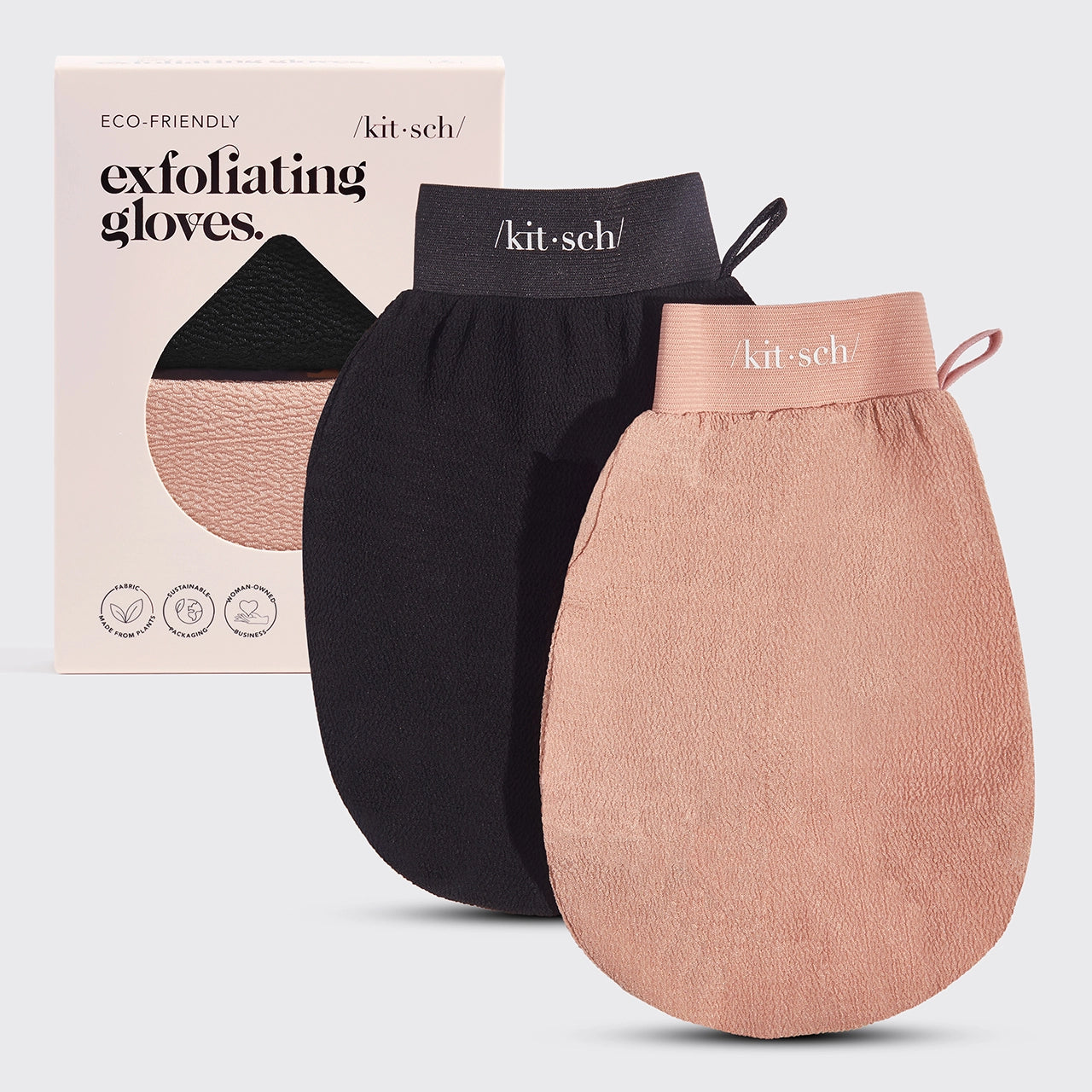 Exfoliating Gloves Two Piece Set
