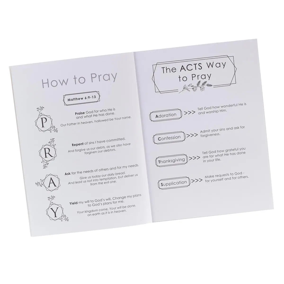Let this 120-day;My Prayer Journal & from the Prayer and Praise Collection be your tool to experience the power of answered prayer, write deep reflections and offer praise. This prayer guide will strengthen women in their quiet time, helping them to pray intentionally and connect with God on a deeper level. Anyone who values prayer and is excited about how God answers will appreciate this journal. One-color Interior, 120-day Journal 128 Pages, Softcover.