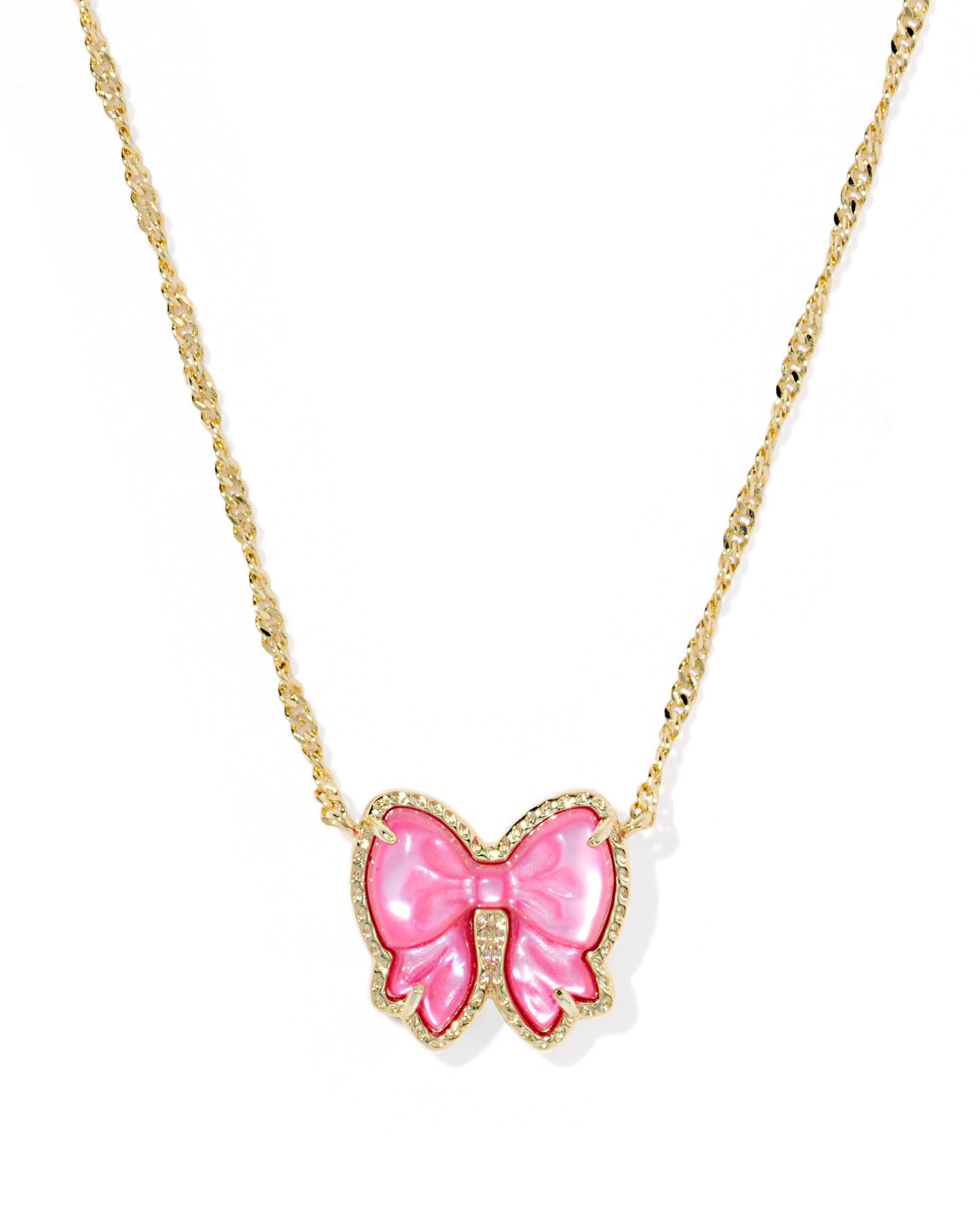 Kendra Scott Haley Bow Short Pendant Necklace