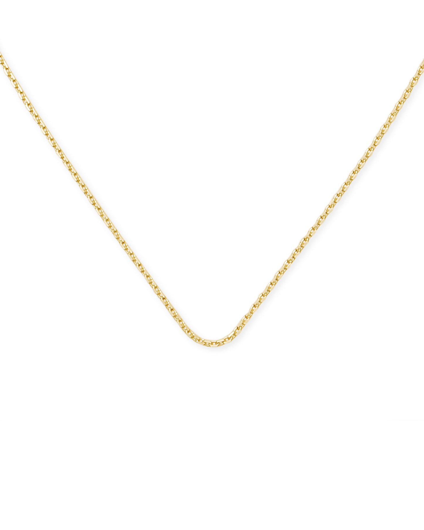 Kendra Scott 18 Inch Thin Chain Necklace in 18k Gold Vermeil