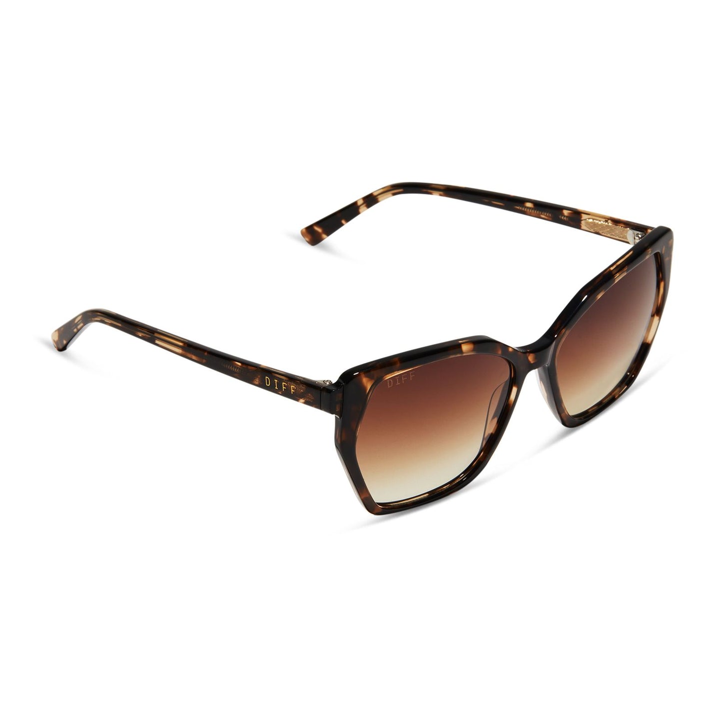 DIFF Vera-Expresso Tort+Brown Gradient Polarized