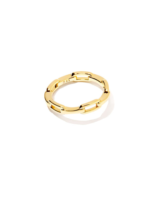 Kendra Scott Andi Band Ring Gold Metal