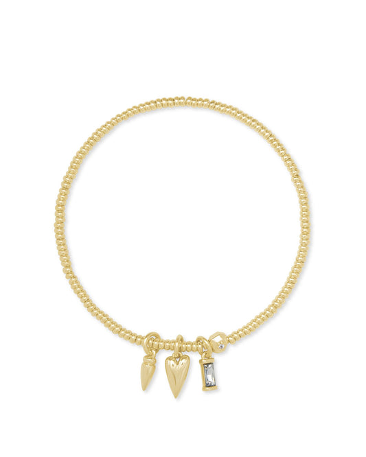 Zoey Charm Stretch Bracelet