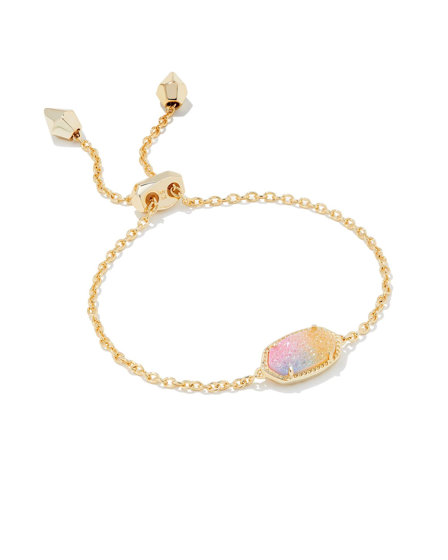 Kendra Scott Elaina Pink Watercolor Illusion Bracelet