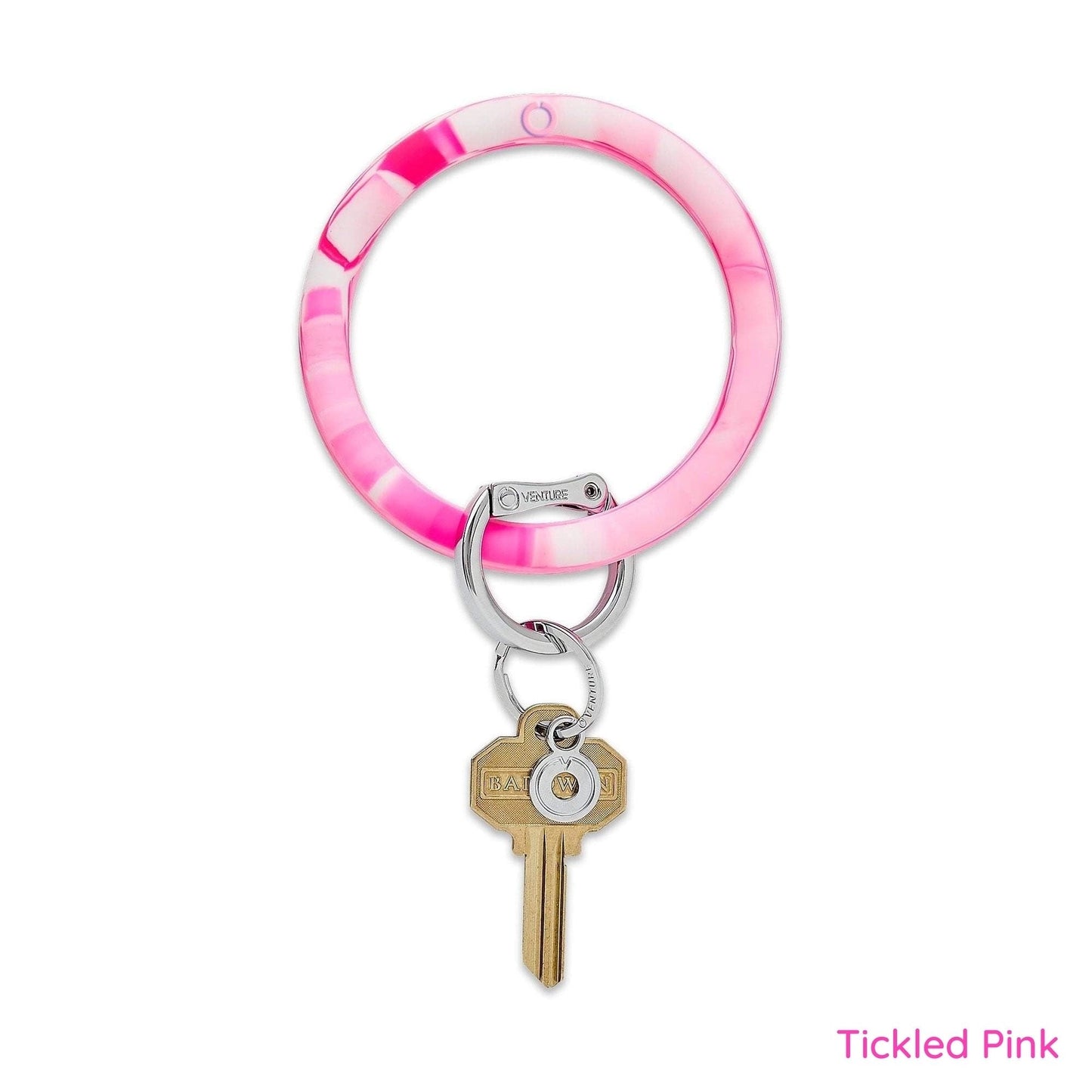 Big O Silicone Marble Key Ring