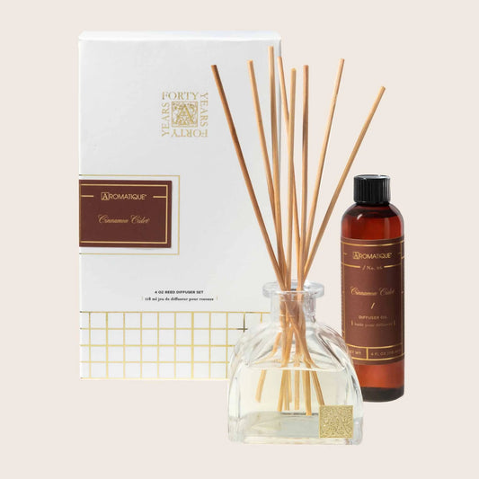 4oz Reed Defuser With Cinnamon Cider Oil
