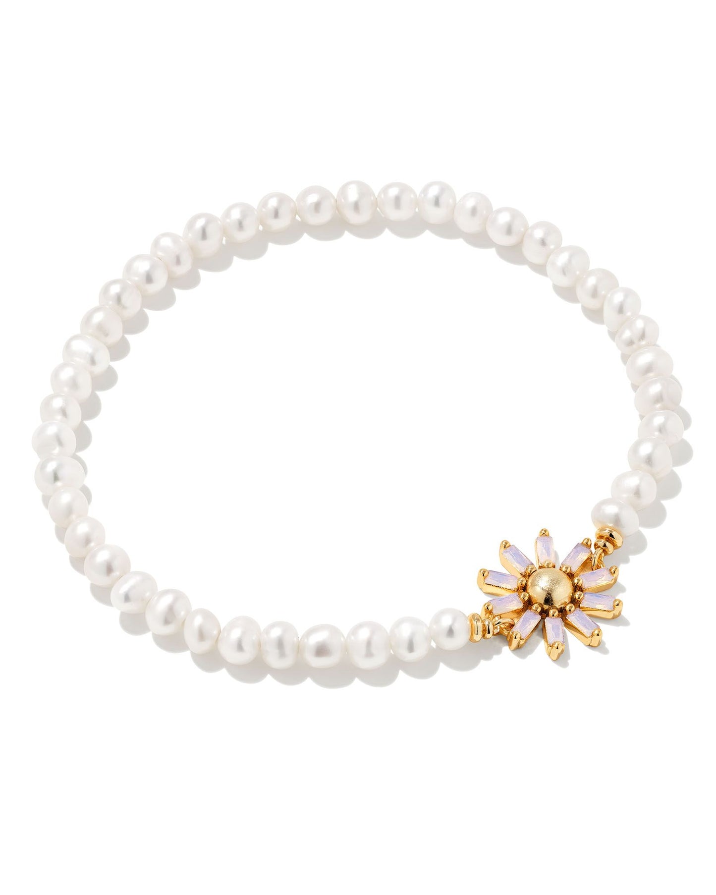 Kendra Scott Madison Daisy Pearl Stretch Bracelet