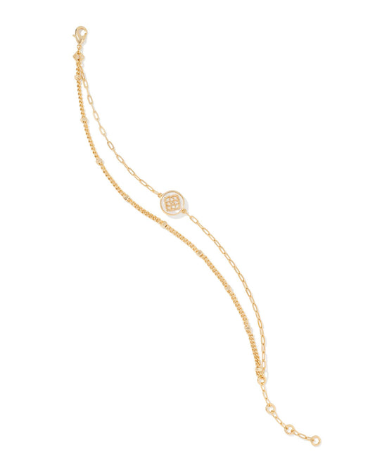 Kendra Scott Stamped Dira Coin Delicate Bracelet