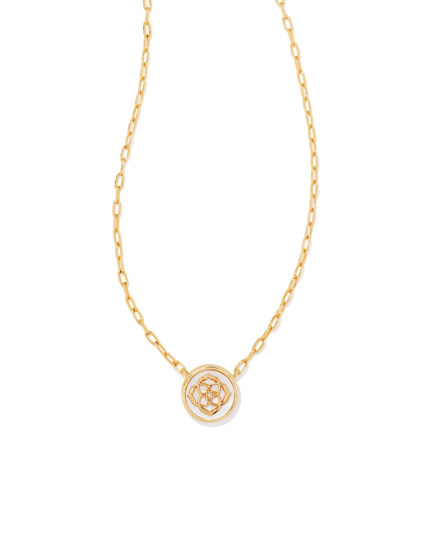 Kendra Scott Stamped Dira Coin Pendant Necklace
