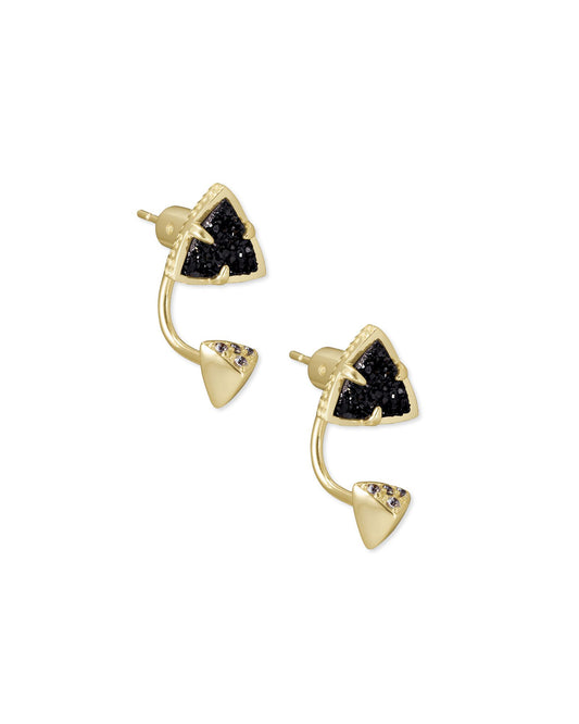 Kendra Scott Perry Drusy Ear Jacket Earrings