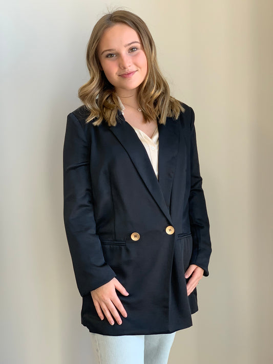Billie Silk Blazer