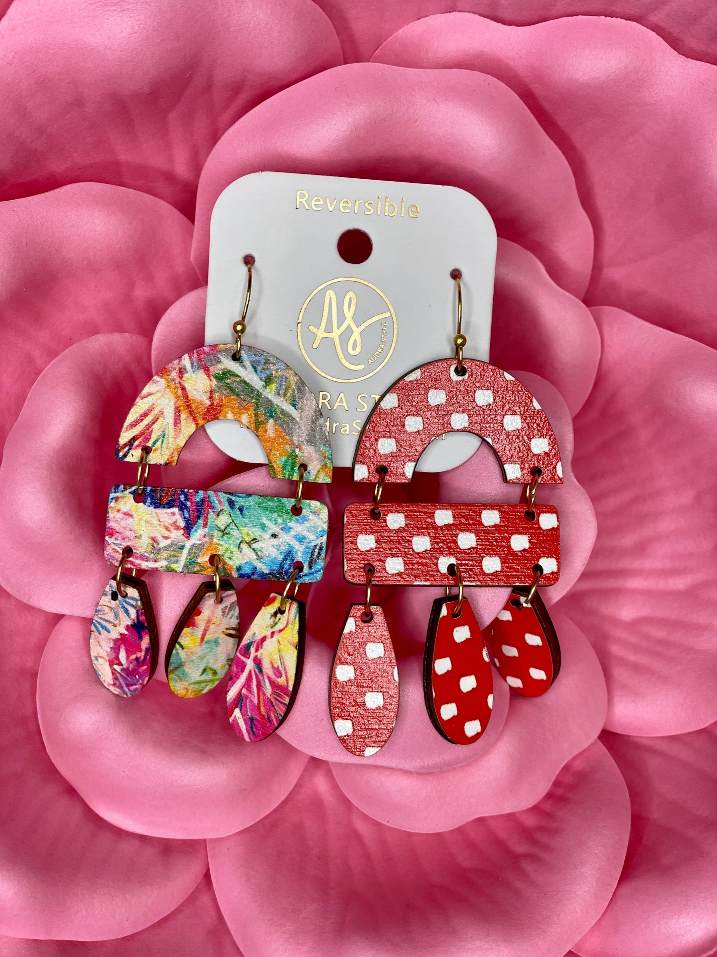 Elizabeth Reversible Earrings