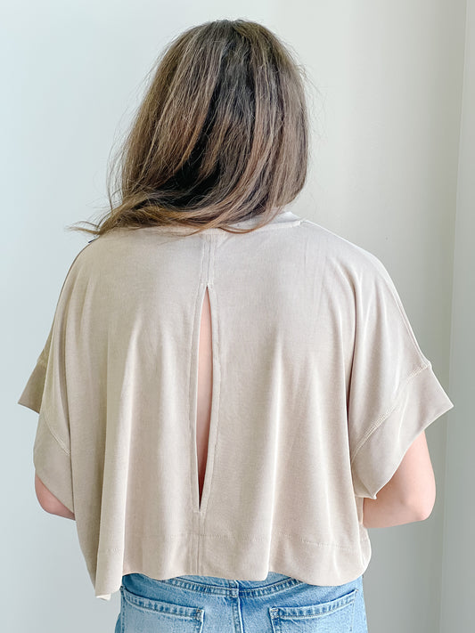 Penny Peekaboo Back Top