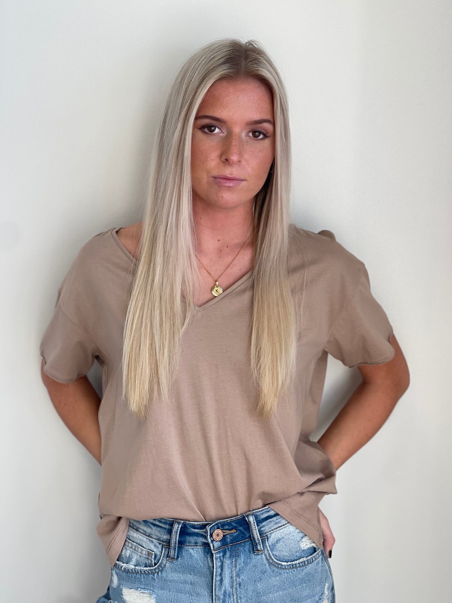Sabrina Solid and Simple Tee