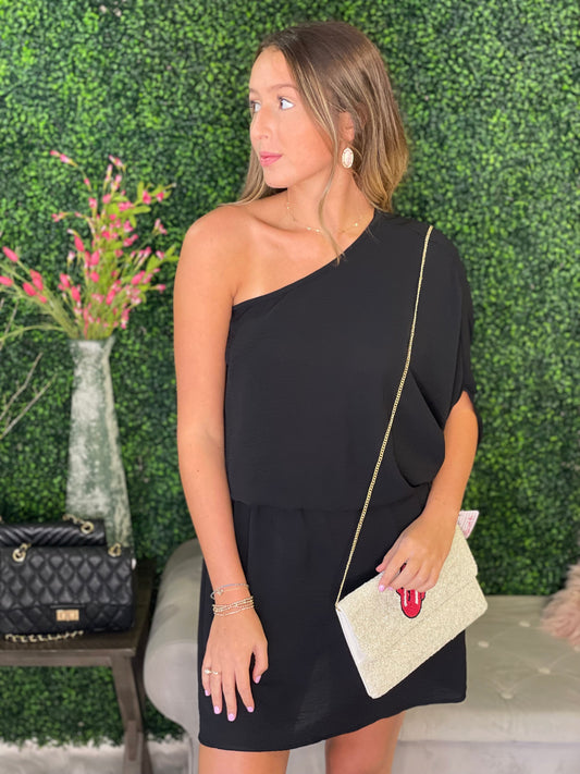 Olivia One Shoulder Mini Dress