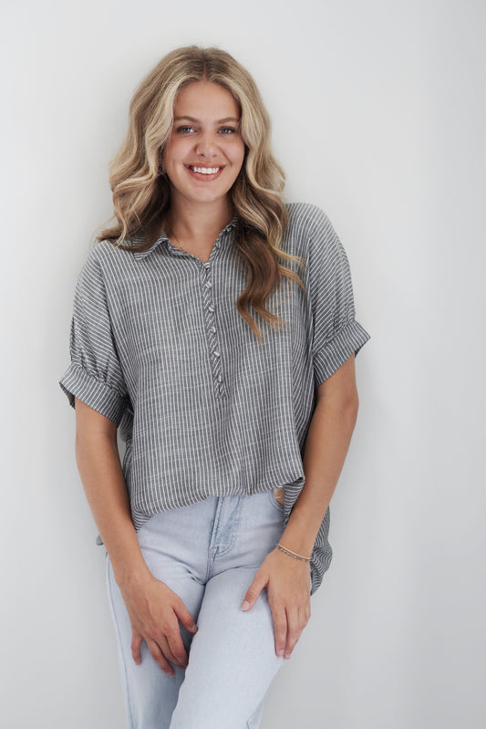 Sadie Striped Blouse