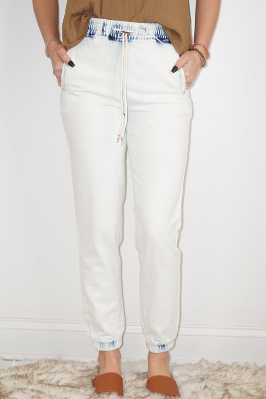 Kim Bleached Relax Joggers