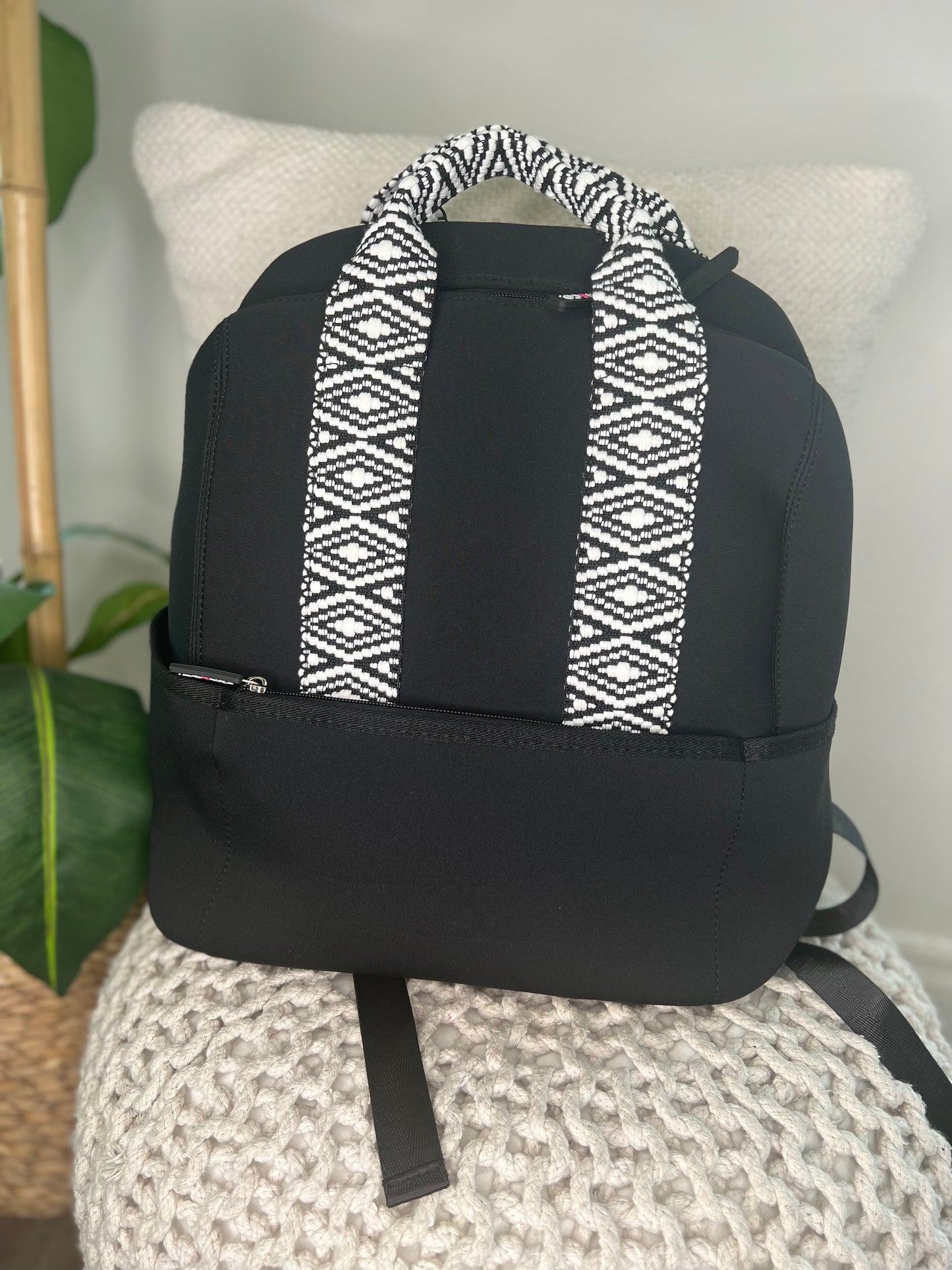 Hattie Neoprene Backpack Purse