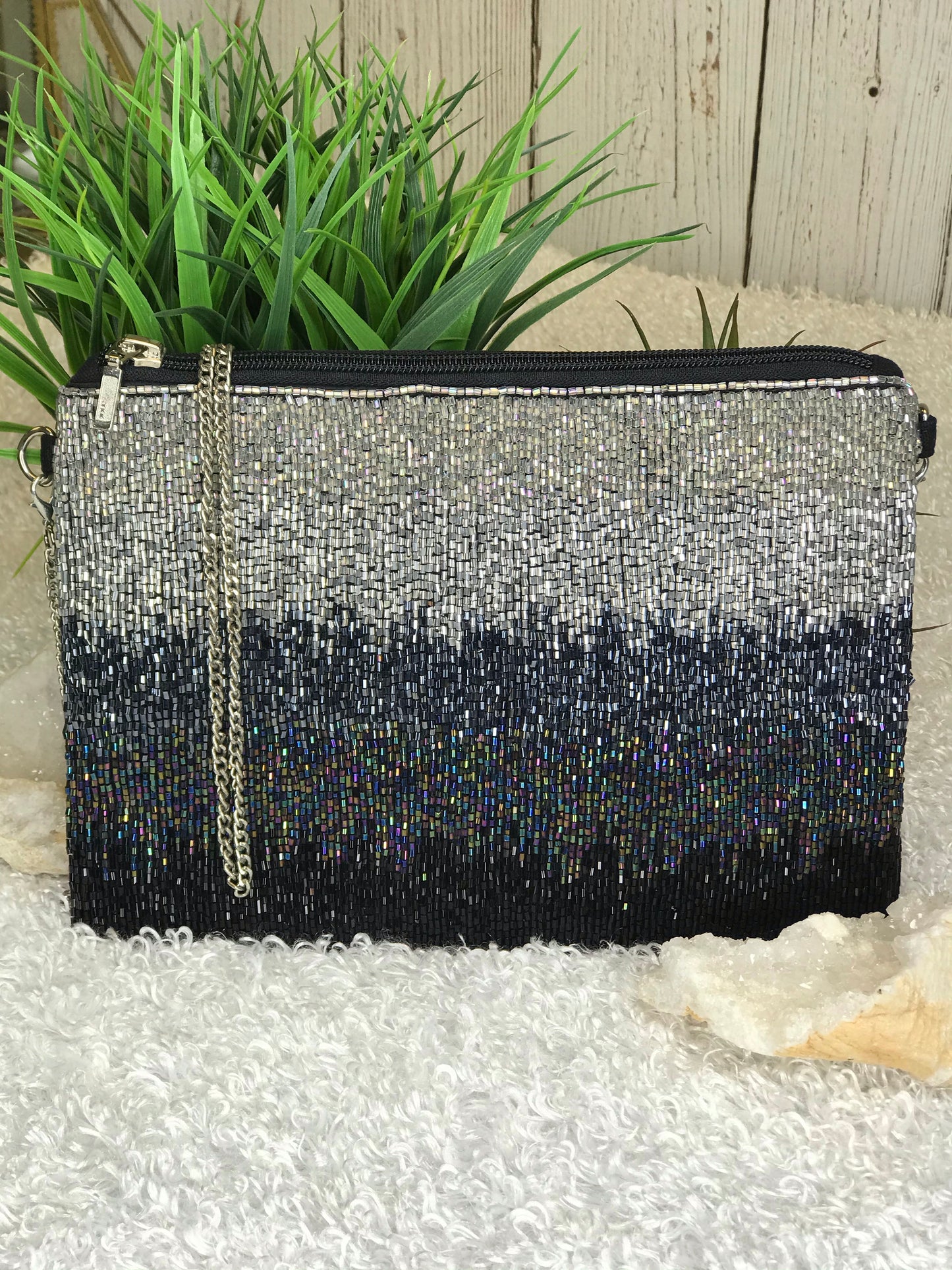 Brielle Beaded Clutch (multiple styles)