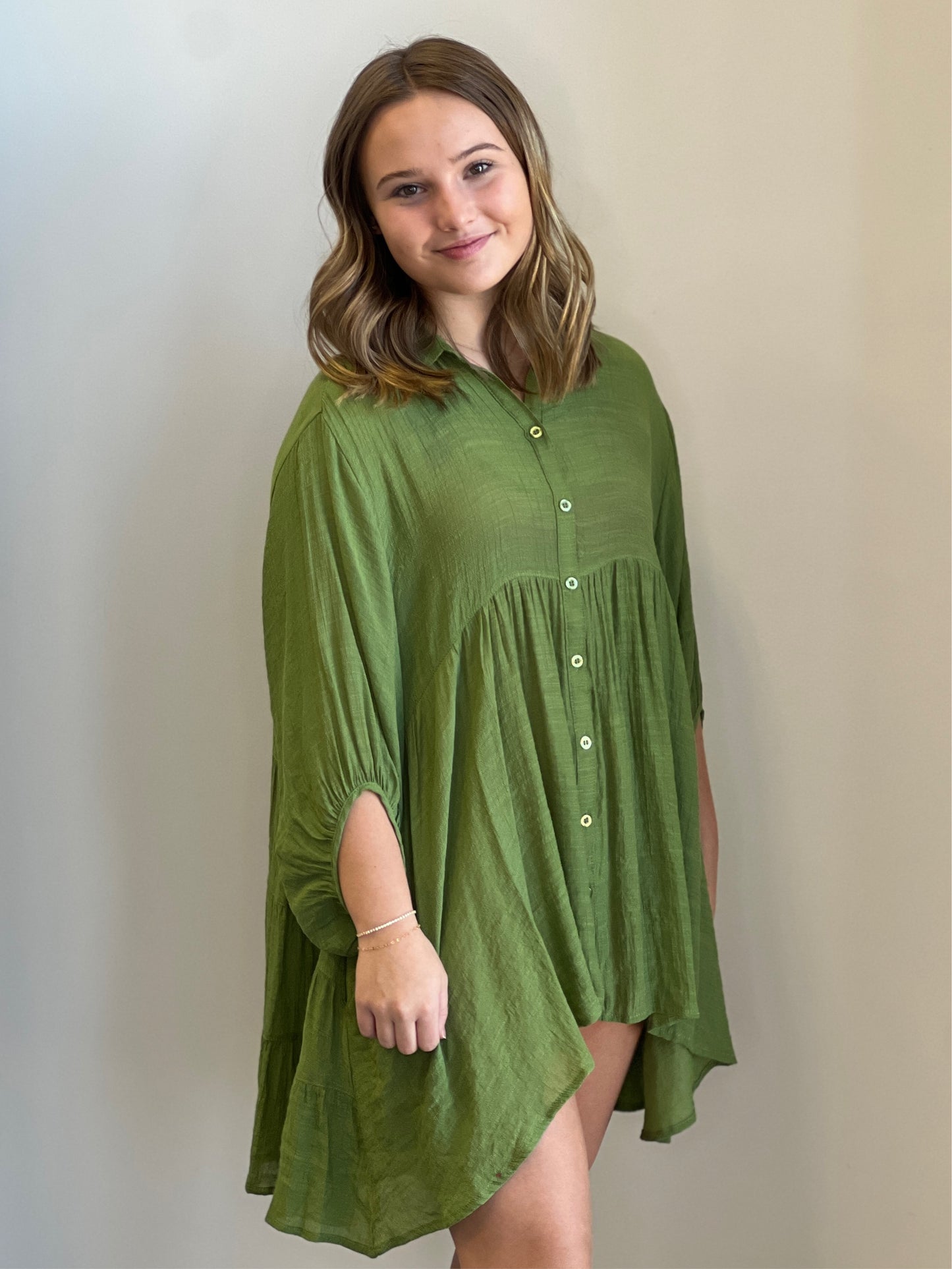 Olivia High Low Tiered Top