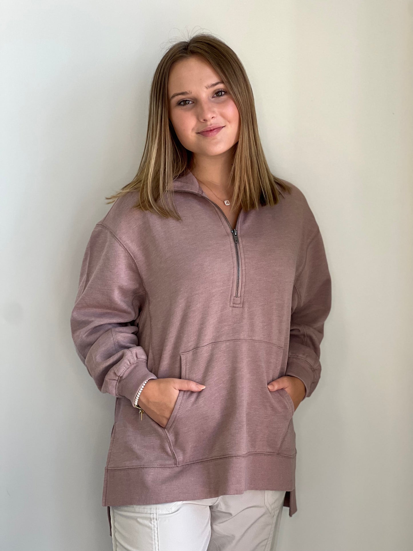 Half Zip Modern Weekender
