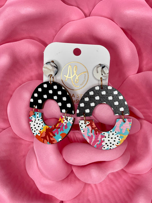 Amanda Double-Sided Earrings