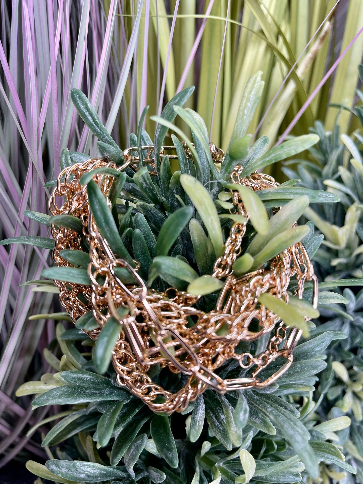 Torun Layered Chain Bracelet