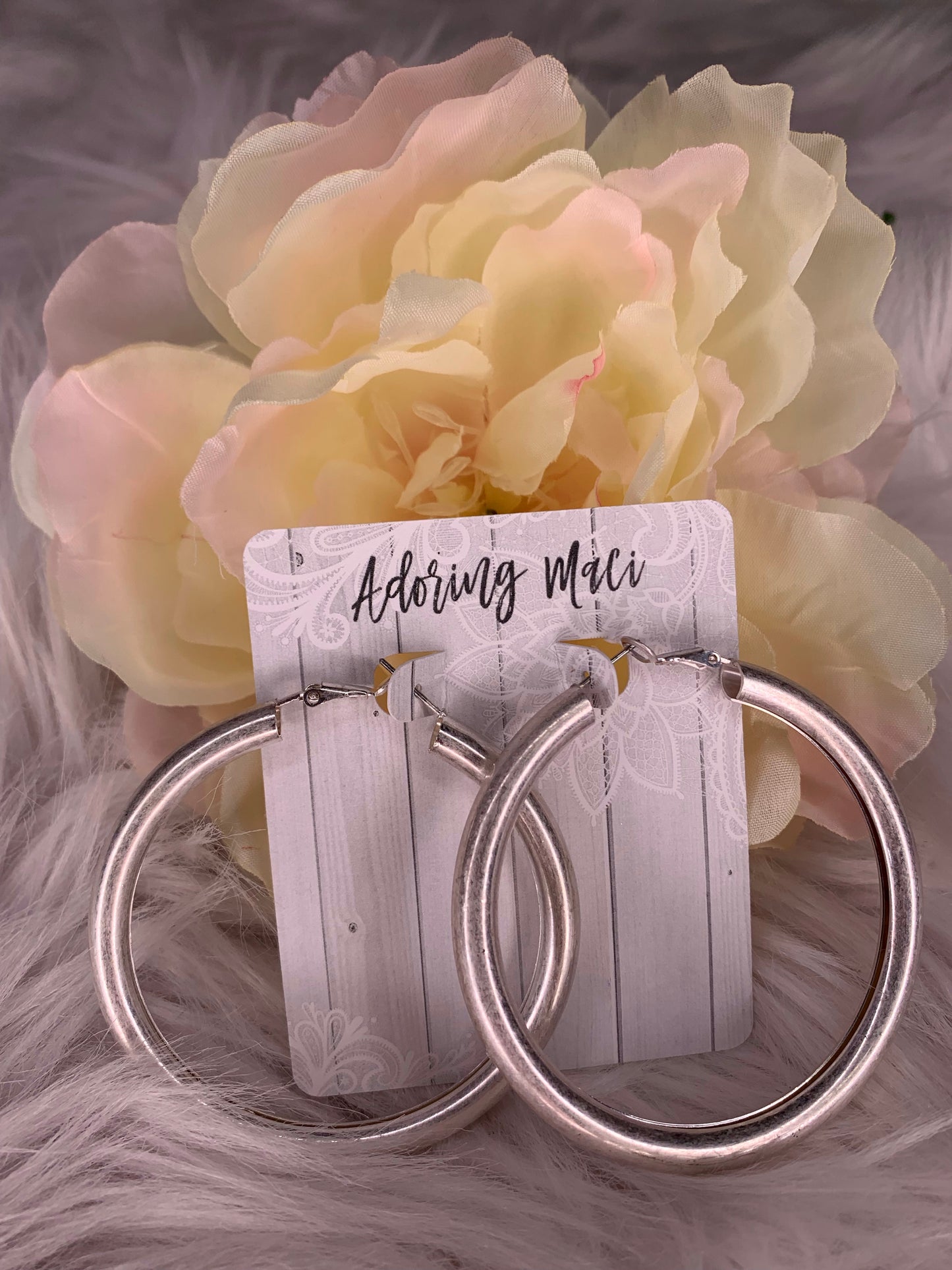 Tiana Tube Worn Hoop Earrings