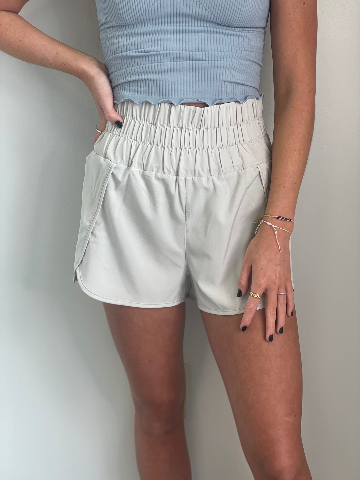 Halsey High Waisted Shorts