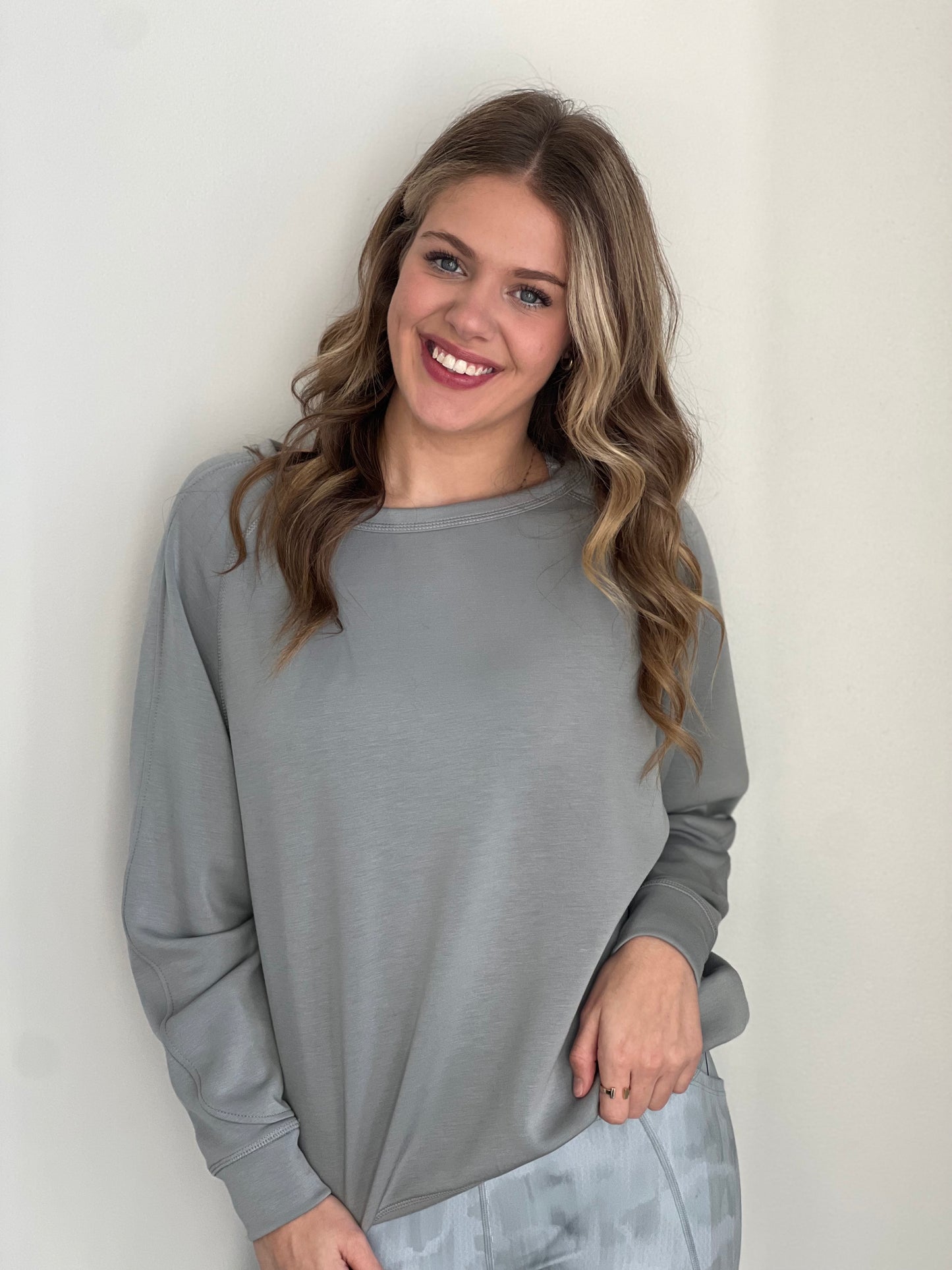 Sophia Elevated Crew Neck Pullover