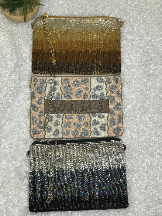 Brielle Beaded Clutch (multiple styles)