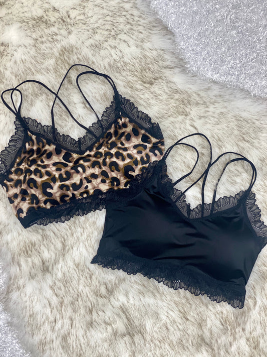 Isabel Silky Lace Bralette