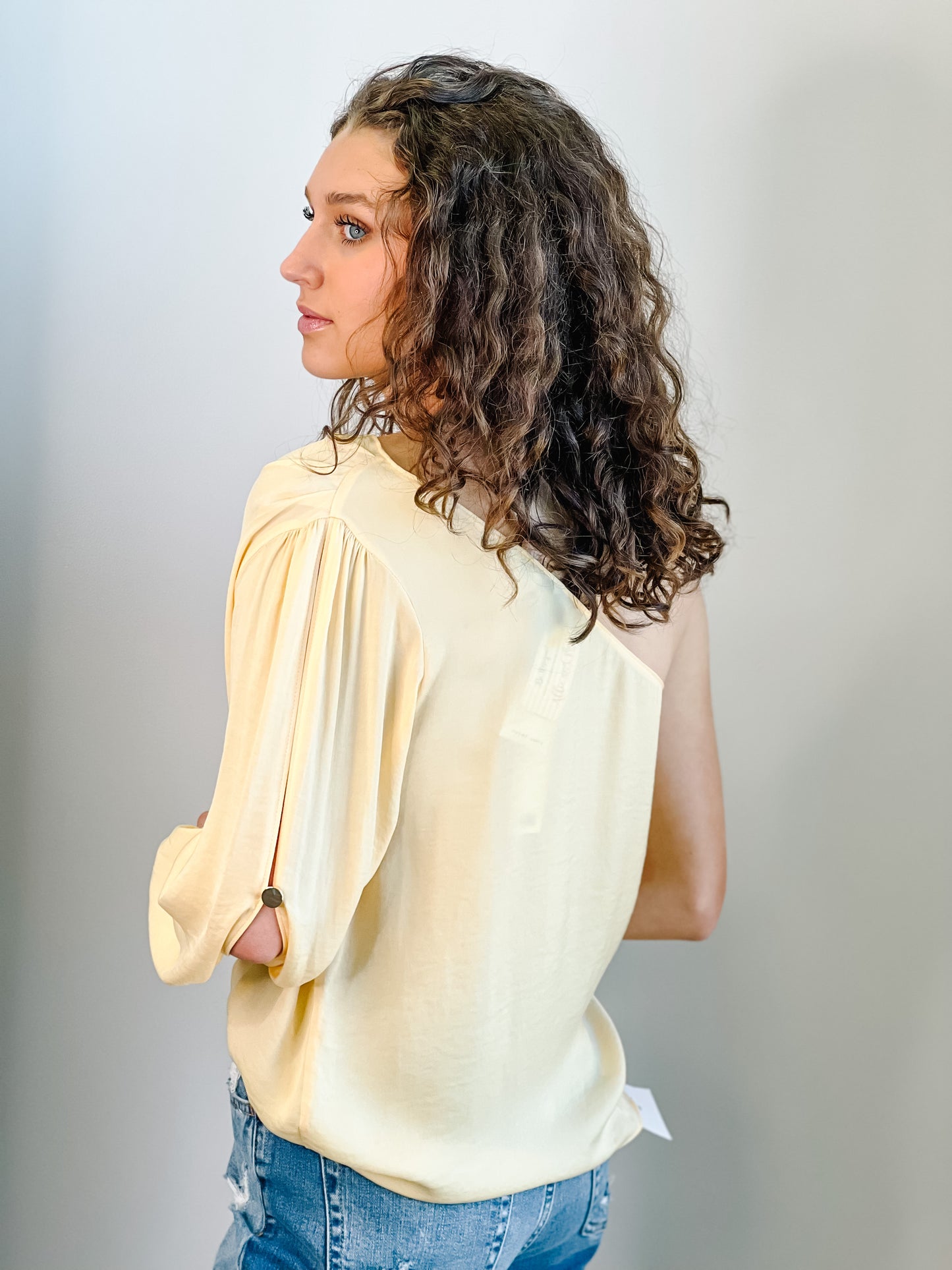 Jolene One Shoulder Sunny Blouse