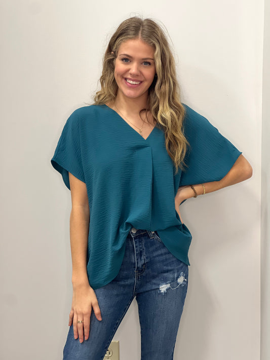 Stephanie Short Sleeve Blouse