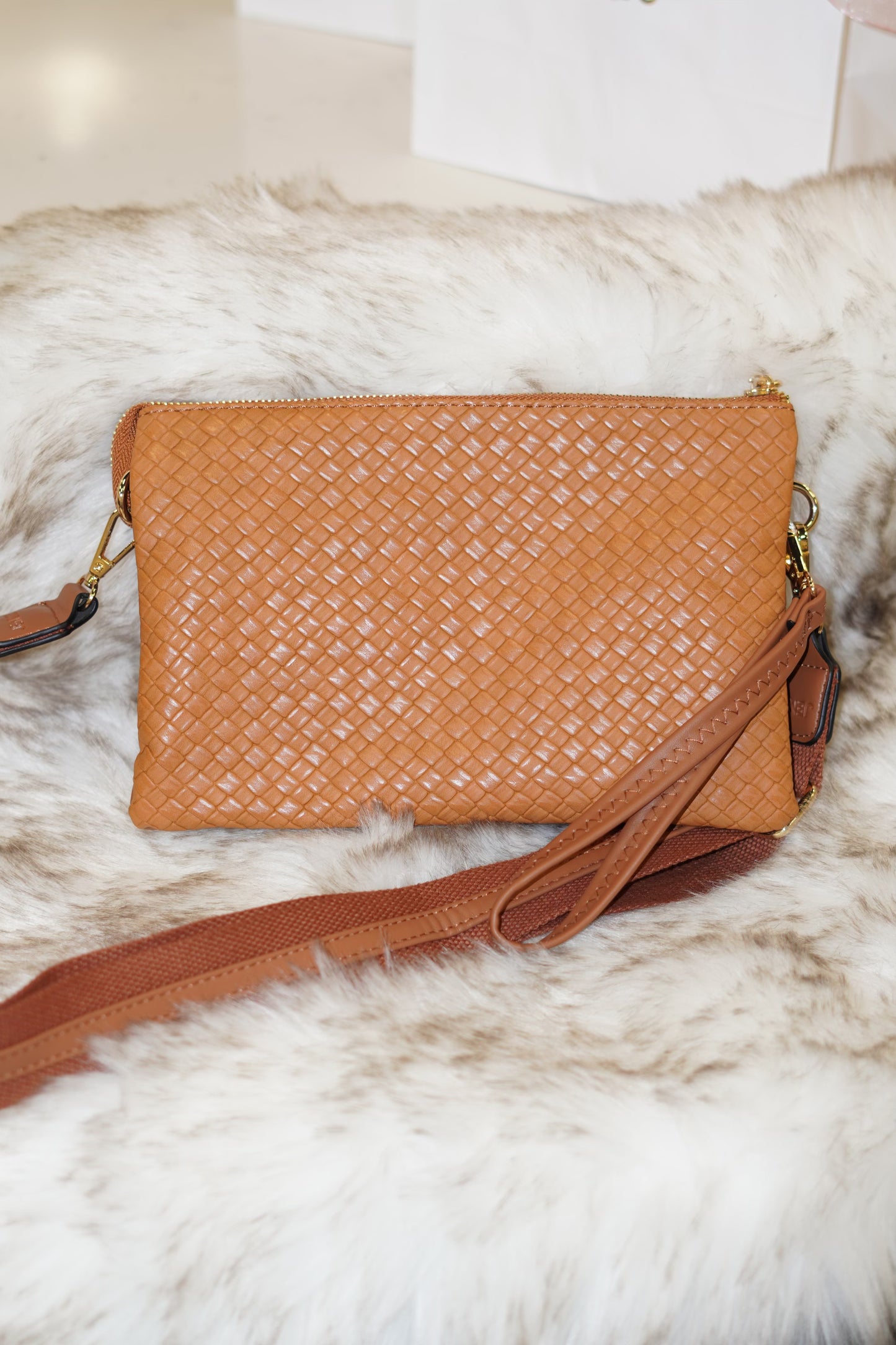 Stella Textured Crossbody Bag