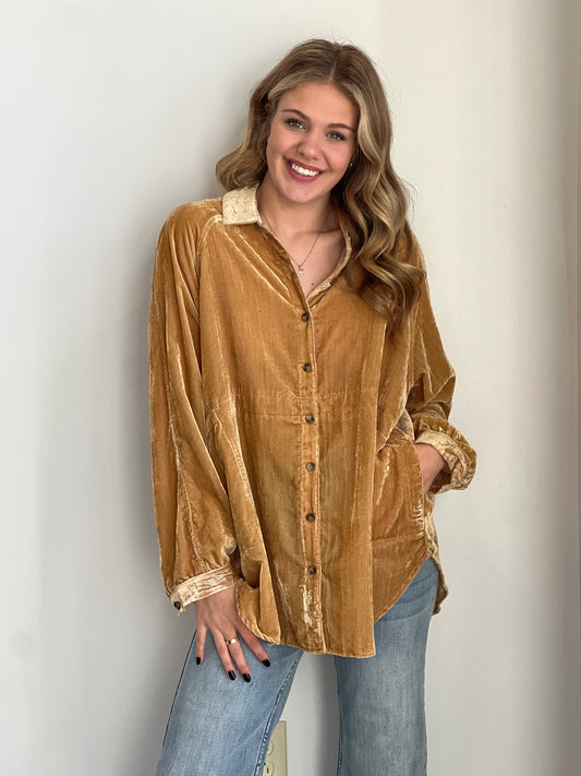 Lucy Oversized Button Up Shirt