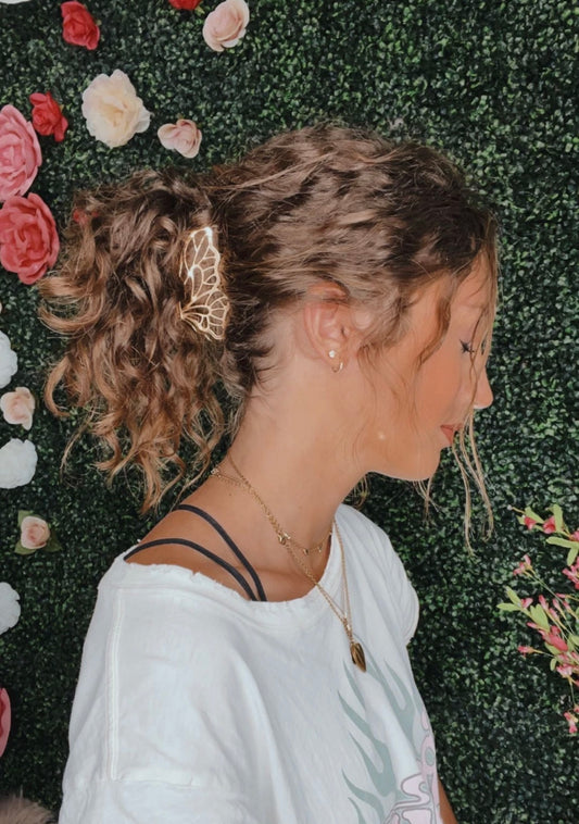 Butterfly Hair Claw Clip