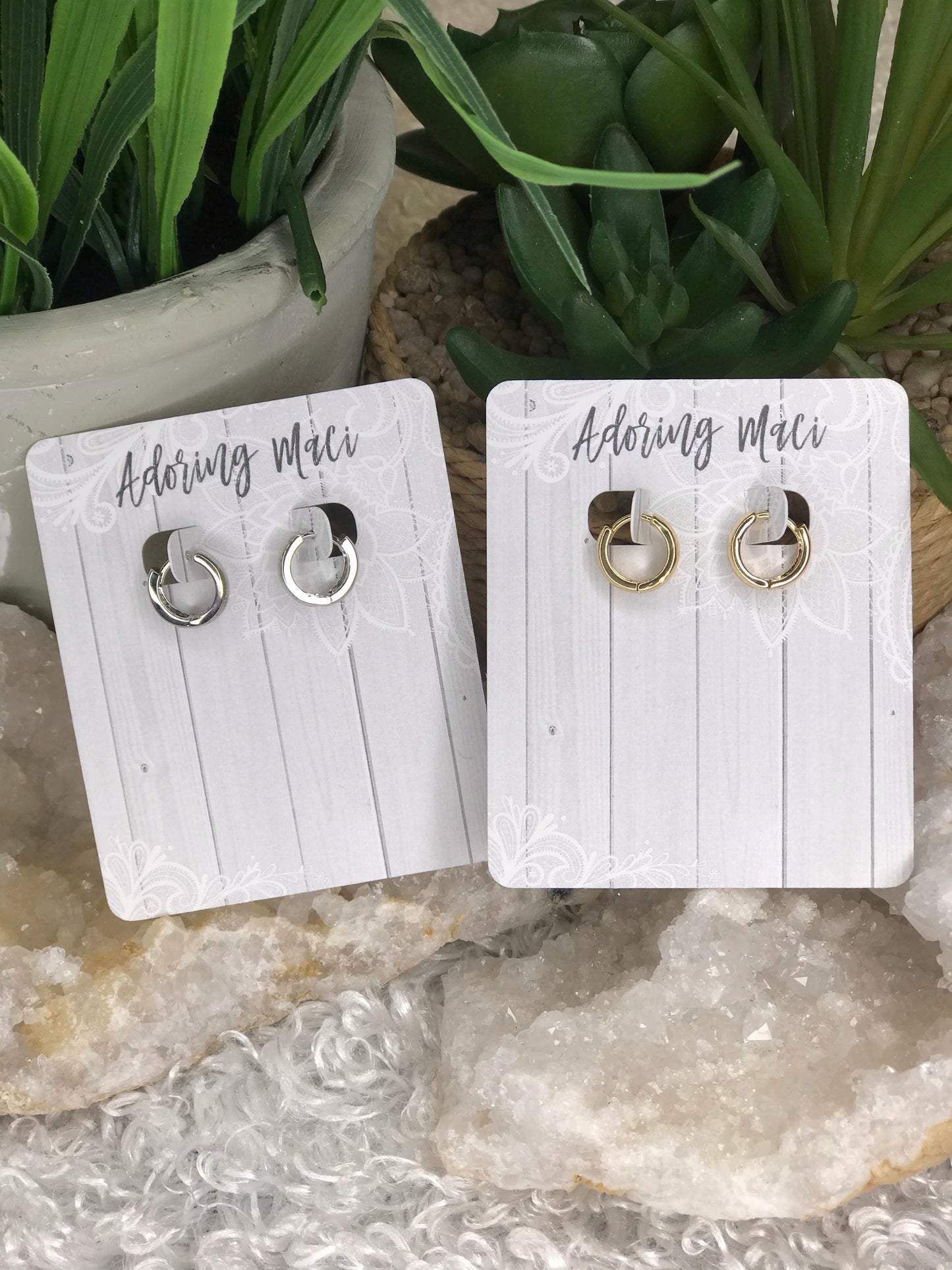 Haley Huggie Hoops